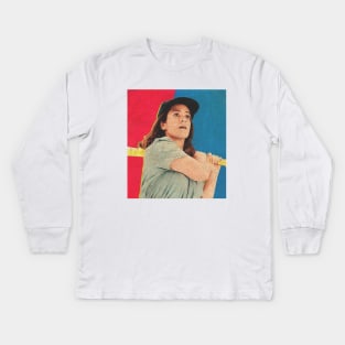 a league of their own Kids Long Sleeve T-Shirt